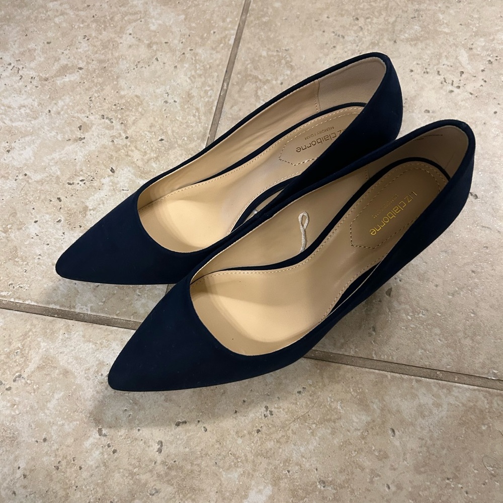 Liz Claiborne Dark Blue Heels